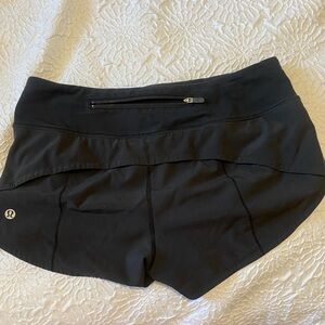 black size 4 lulu shorts